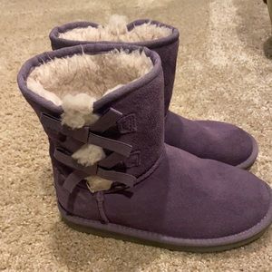 Kookaburra Ugg purple size 1 very gently used